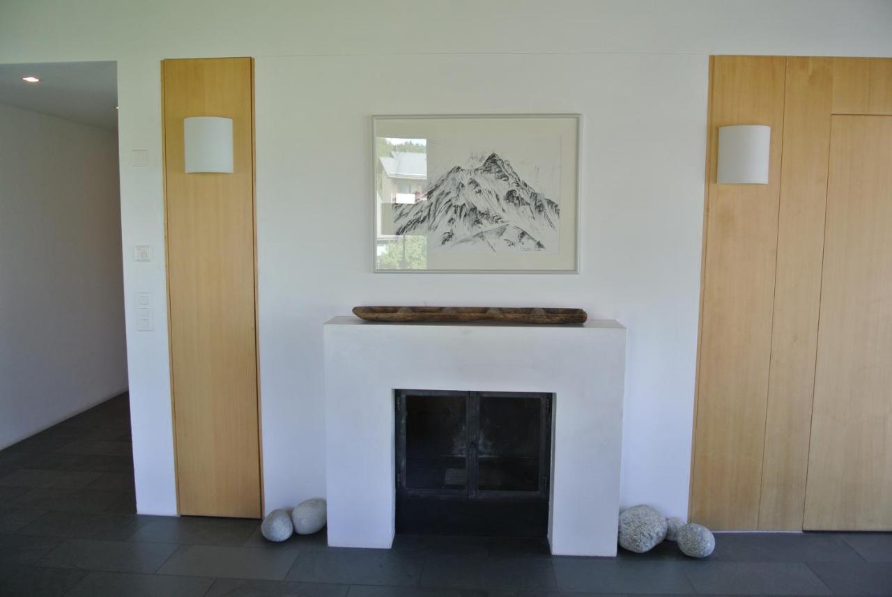 Chesa La Montanella - Ferienwohnung, Maloja Εξωτερικό φωτογραφία