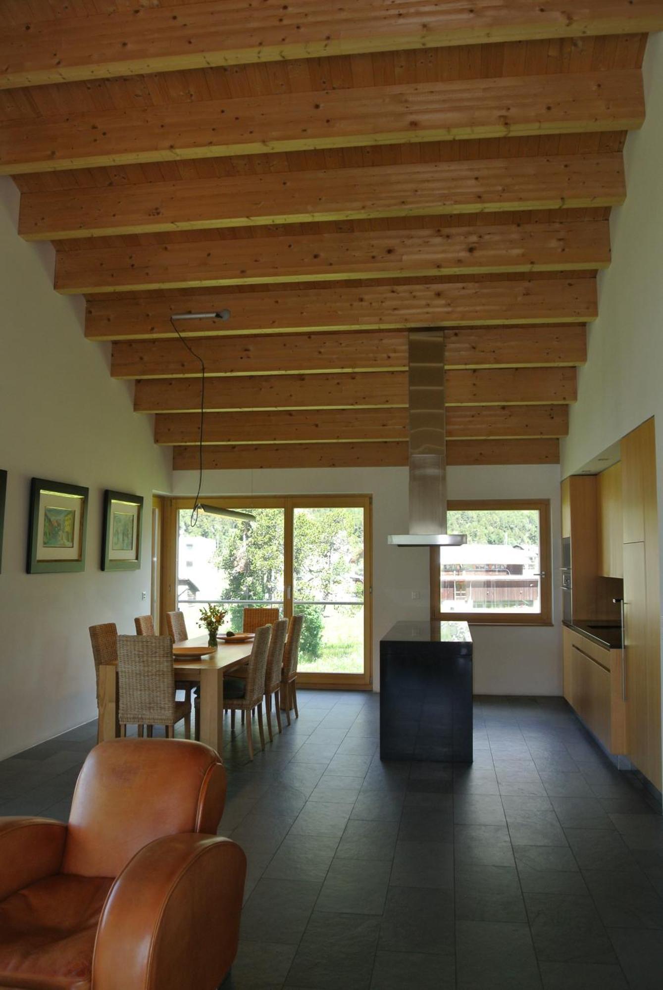Chesa La Montanella - Ferienwohnung, Maloja Εξωτερικό φωτογραφία
